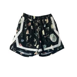 Nike Women's Medium Fly Crossover Basketball Shorts Black/White DR2966-011 NEW